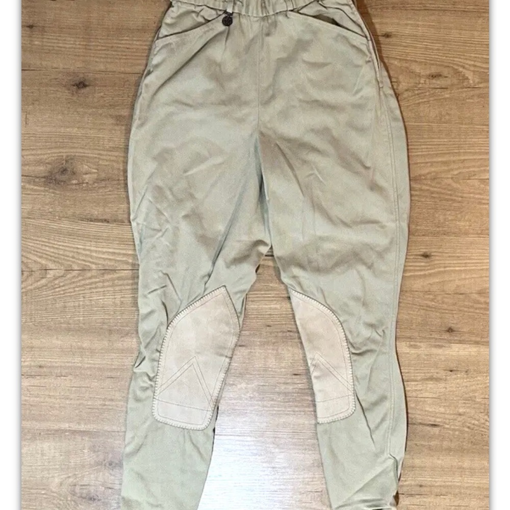 Pikeur Rhodia Sport Womens 26/28 English Riding Habits Breeches Beige Pants 28"L
